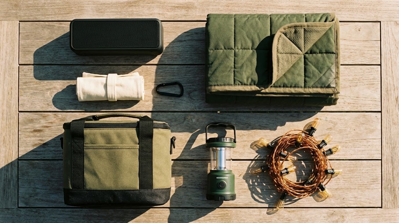 Kinetic Outdoors product family — gear designed to look like it belongs together